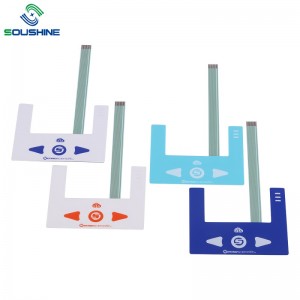 Công tắc màng OEM tùy chỉnh với đèn LED
